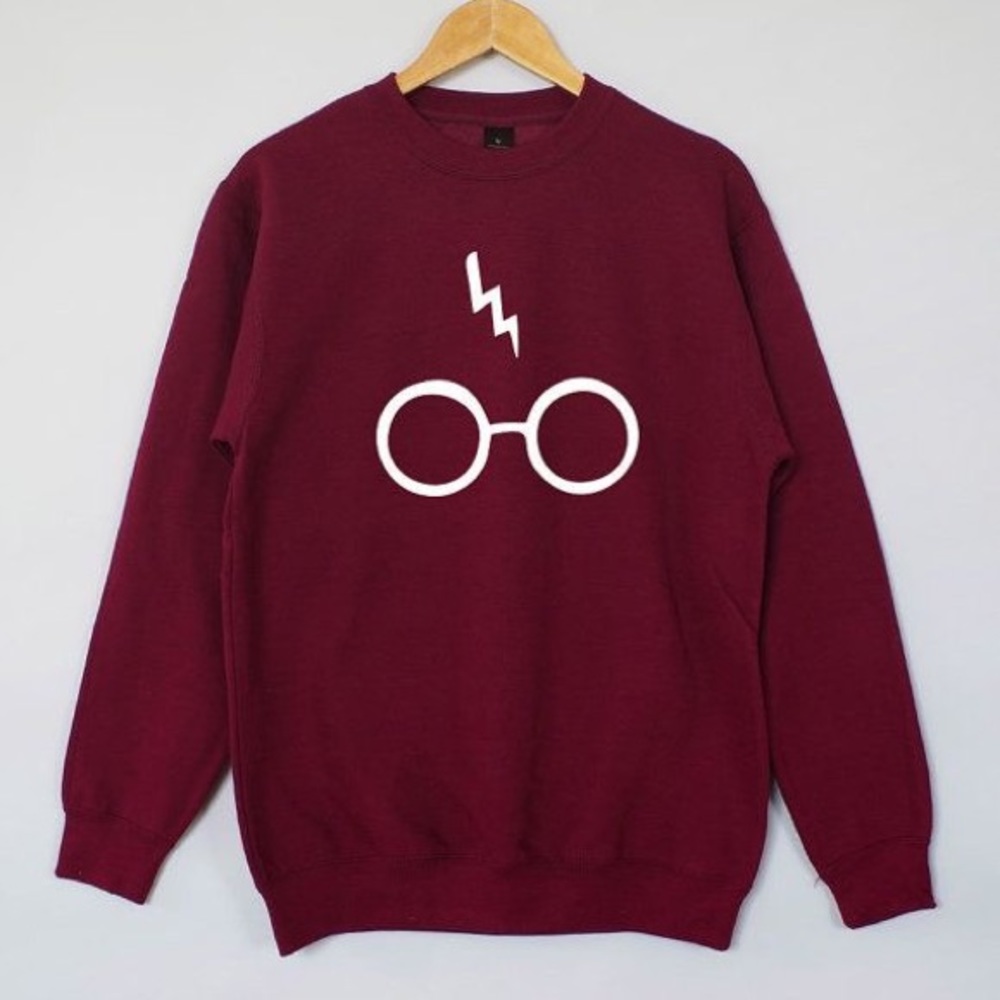 Harry Potter “ Lighting glasses “ sweatshirt